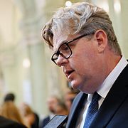 Gunnar Strömmer i riksdagen vid ett annat tillfälle.