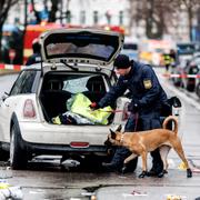 En stor polisinsats pågår i München. 