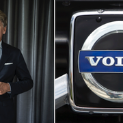 Christer Gardell, partner i Cevian Capital, som sålt sin andel i AB Volvo till kinesiska Geely. Arkivbilder. 