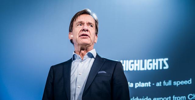 Volvo Cars vd Håkan Samuelsson.  Magnus Hjalmarson Neideman/SvD/TT / TT NYHETSBYRÅN