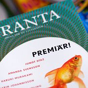 Granta ges också ut på svenska. De här numren fotograferades 2013.