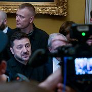 Under tisdagen besökte Ukrainas president Volodymyr Zelenskyj Vita huset och USA:s senat.