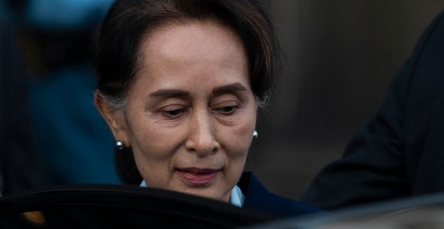 Aung San Suu Kyi Peter Dejong / TT NYHETSBYRÅN