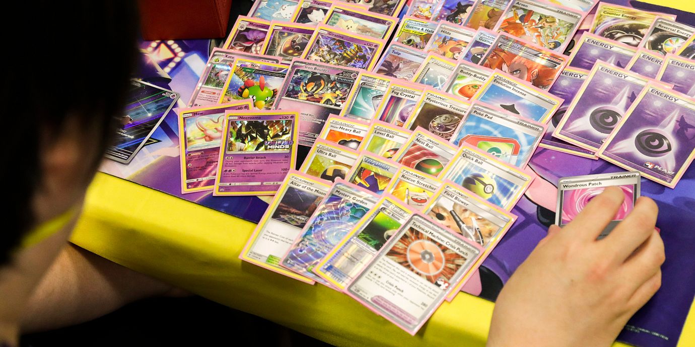 Pokémonkort, arkivbild.