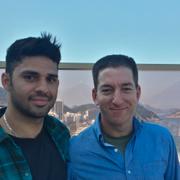 David Miranda och Glenn Greenwald