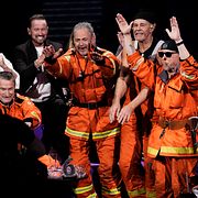 Brandsta City Släckers under deltävlingen i Göteborg.