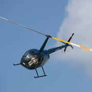 En illustrationsbild av en helikopter av samma modell. 