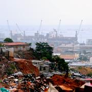 En bild från Luanda, huvudstad i Angola.