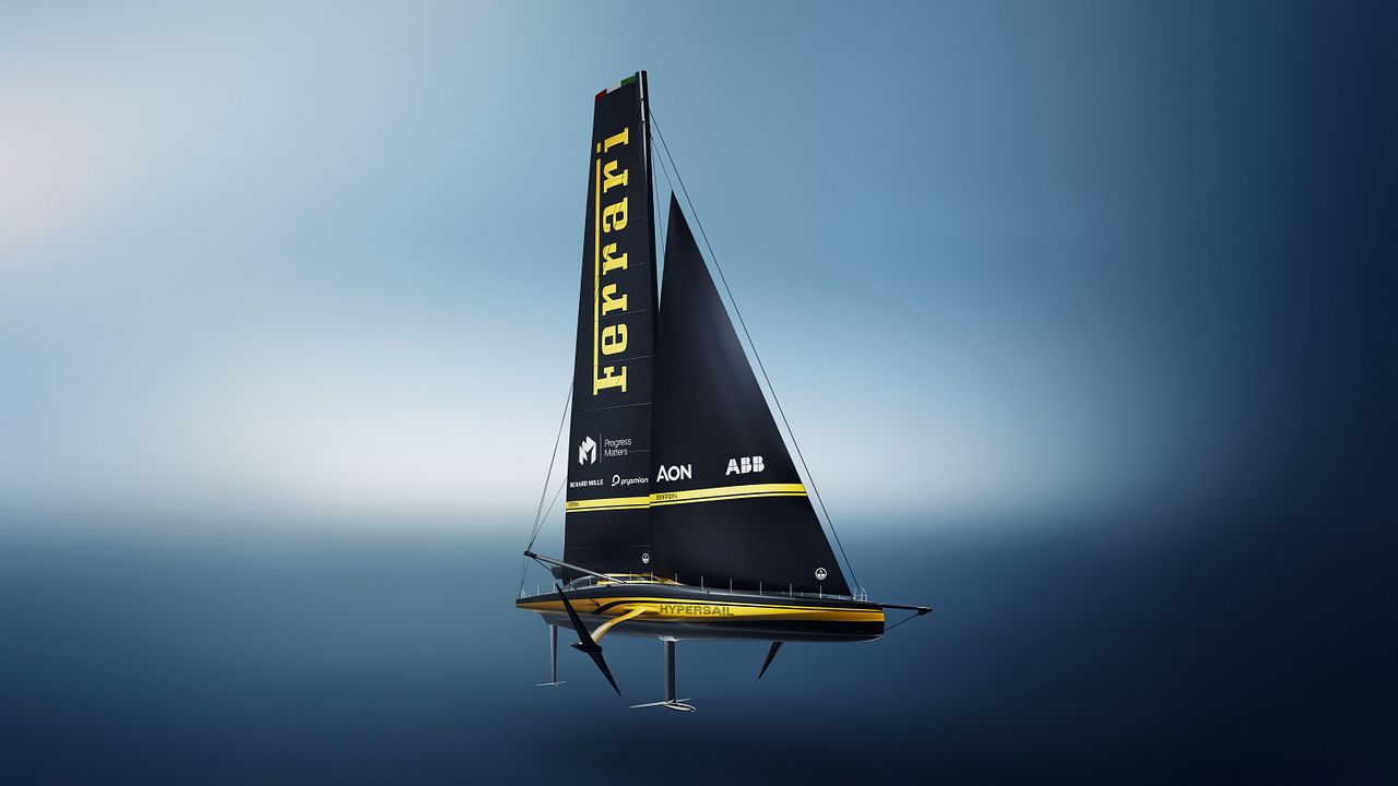 Svenska ABB ska hjälpa Ferrari med helelektrisk segelbåt