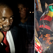 Nelson Chamisa, ledare för oppositionspartiet MDC. 