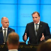 Morgan Johansson/Stefan Löfven.