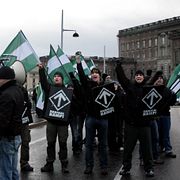 Bild på SMR:s demonstration 2009