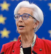 Växlingskontor i Rom, protester i Berlin till följd av den höga inflationen och Europeiska centralbankens chef Christine Lagarde. TT