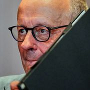 Förbundskansler Friedrich Merz. Arkivbild.