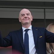 Gianni Infantino under sommarens fotbolls-VM