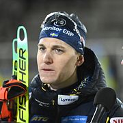 Martin Ponsiluoma och Hanna Öberg i början av mars.