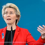 EU-kommissionens ordförande Ursula von der Leyen.