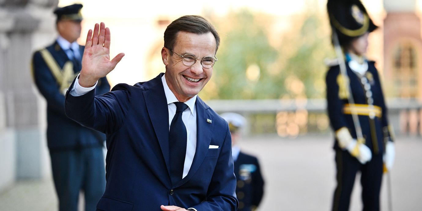 Moderaternas partiledare Ulf Kristersson.