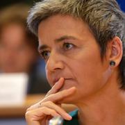 Arkivbild: EU:s konkurrenskommissionär Margrethe Vestager. 