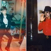 James Safechuck och Michael Jackson.