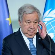 Antonio Guterres, FN:s generalsekreterare. 