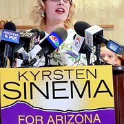 Arkivbild. Kyrsten Sinema.