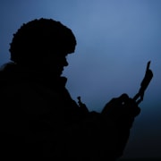 En ukrainsk drönaroperatör. Illustrationsbild.