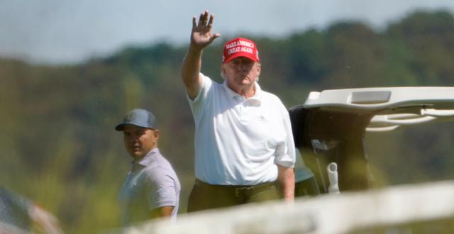 Trump på golfbana Manuel Balce Ceneta / AP