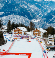 Skatteverket/Bild på skidorten Crans Montana i Schweiz, där Leif Edlund anser att han är bosatt.  TT/Bildbyrån