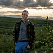 Lars-Marcus Kuhmunen, ordförande för Gabna Sameby.