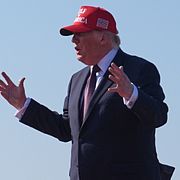 Arkivbild på Donald Trump.