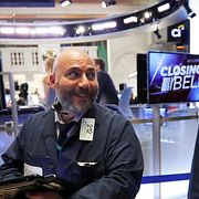 Investerare på Wall Street.