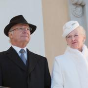 Carl XVI Gustaf och Margrethe II 2016.