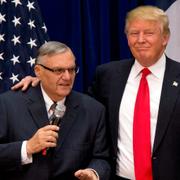 Joe Arpaio. Donald Trump.