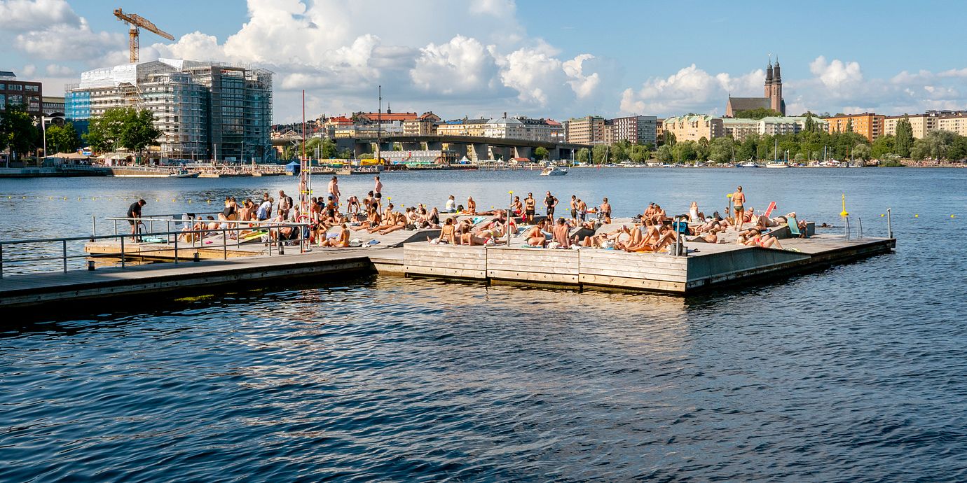 Bild från Stockholm i juli 2025.