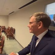 Sergej Lavrov och Johann Wadephul.