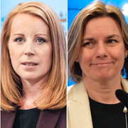 Jan Björklund, Annie Lööf, Isabella Lövin och Stefan Löfven