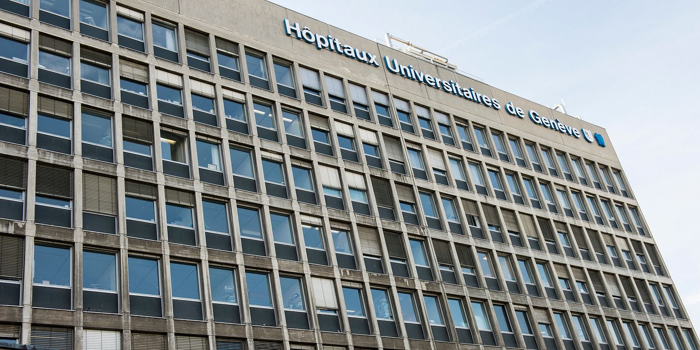 Universitetssjukhuset i Genève.