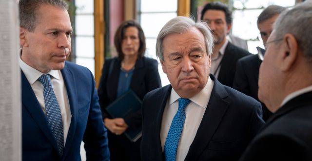 FN-chefen António Guterres. John Minchillo / AP