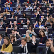 EU-parlamentet.  Jean-Francois Badias / AP