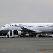 Arkivbild på iranska Mahan Air.