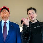 Donlad Trump och Elon Musk. 