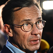 Ulf Kristersson/C-ledaren Thand Ringqvist.