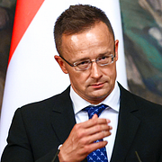 Sergej Lavrov och Péter Szijjártós.