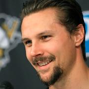 Pittsburgh Penguins-försvararen Erik Karlsson. 