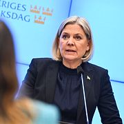 Socialdemokraternas partiledare Magdalena Andersson.