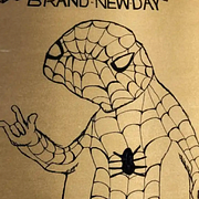 Spider Man-affischen som nu har blivit viral.