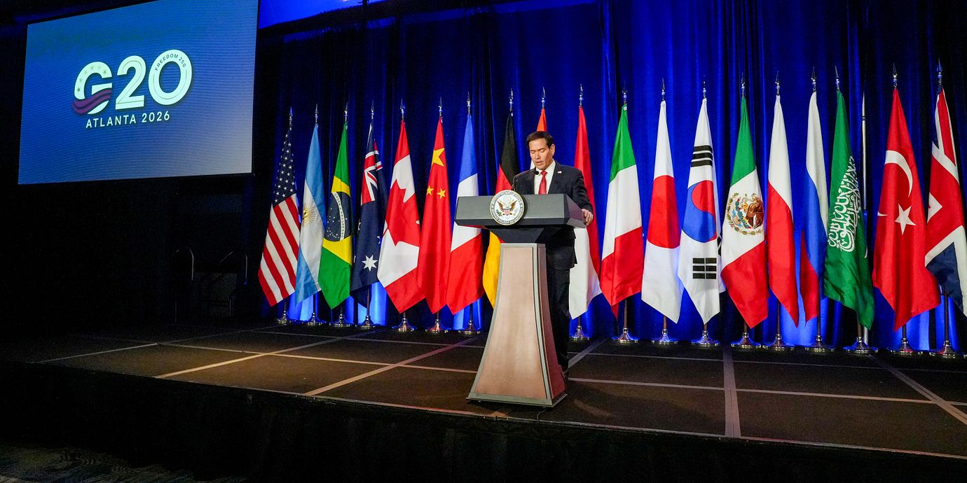 USA:s utrikesminister Marco Rubio höll i mötet, som anordnas i Atlanta.