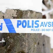 Huset i Nässjö som brann ned. 