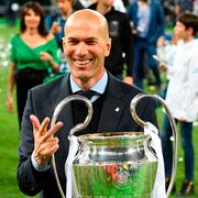 Zidane firar Reals Champions League-seger i maj.